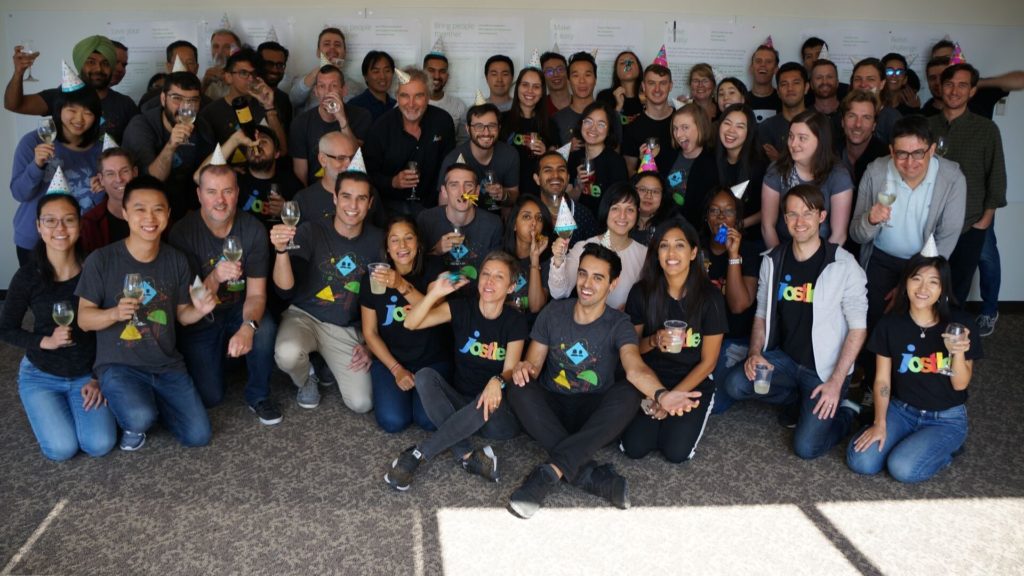 Jostle employee team photo
